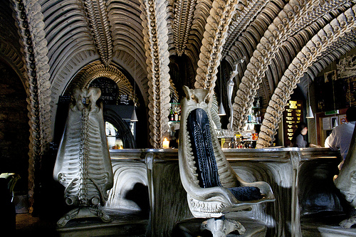 Inside Giger Bar - Photo courtesy of Amy Dianna